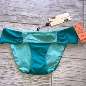 A.cho blue bikini bottom